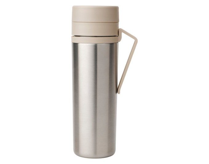 Isolierflasche soft beige 0.5l