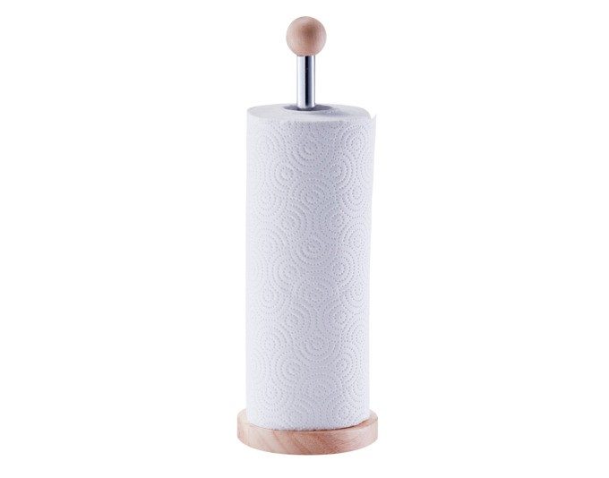 Küchenrollenhalter Holz Metall