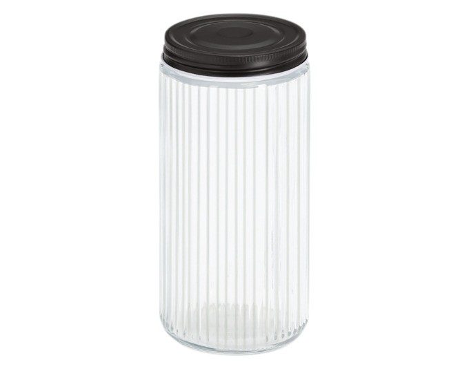 Vorratsglas schwarz 9.3x19.5