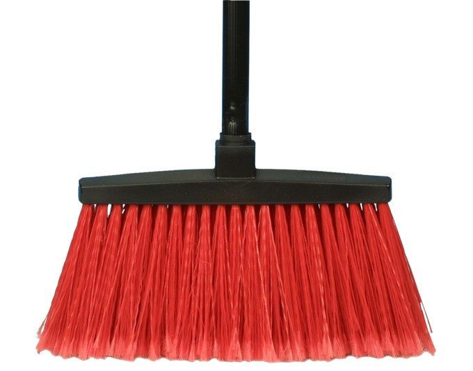 Polybesen mit Stiel rot