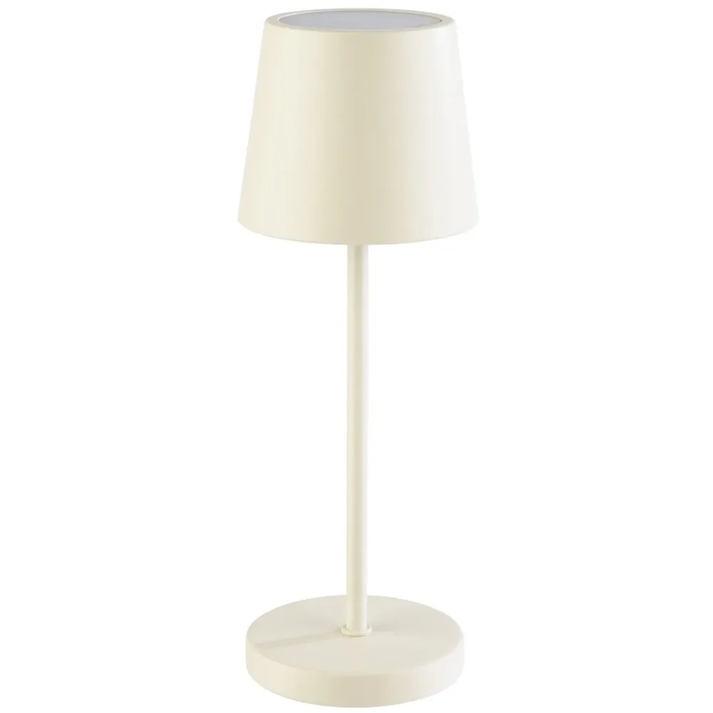 Merle Mini Tischleuchte weiss H25cm