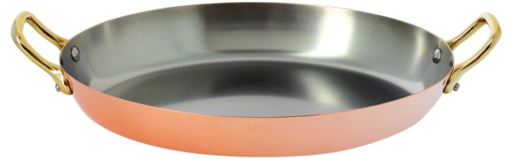 INOCUIVRE Bratpfanne Kupfer/Edelst. oval L:36cm