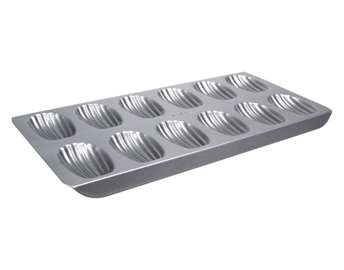 Städter - Madeleines-Backform, 20 x 40 cm, Black