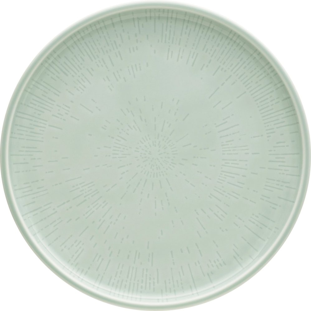 Shiro Glaze Frost Teller flach coupe Struktur 24cm