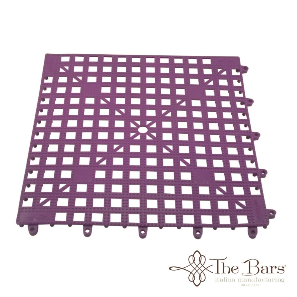 Interlocking Matten Purple