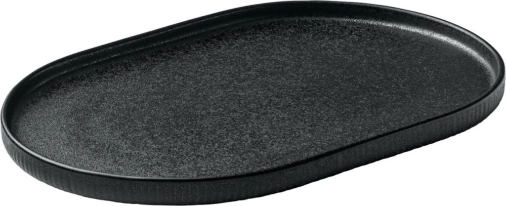 Playground Platte Nara Relief; 30x20x2.4 cm (LxBxH); schwarz; 6 Stück / Pack