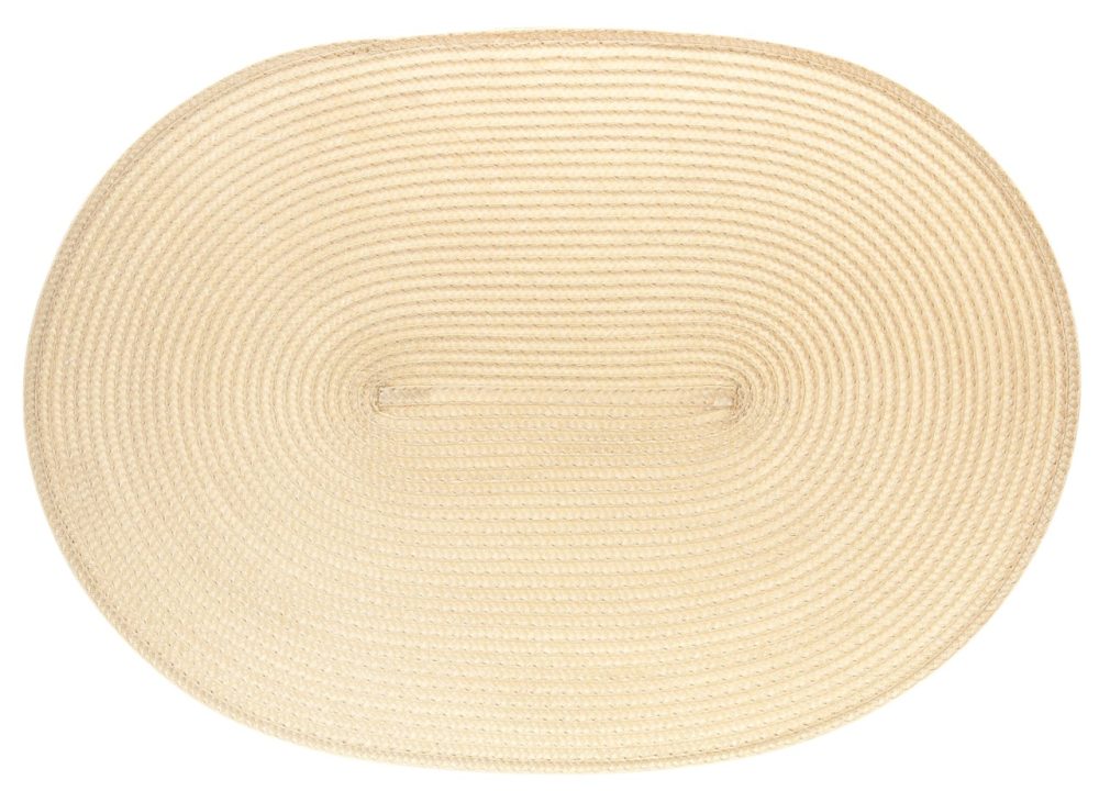 CONTINENTA - Tischset oval, 45X31CM, Nature
