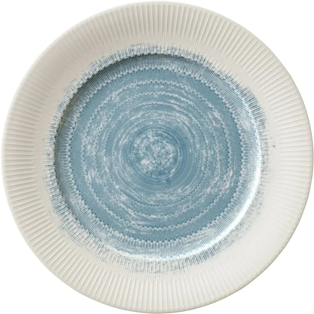 Delight Vibes SPIRIT RAIN Teller flach rd. Fahne Relief 31cm