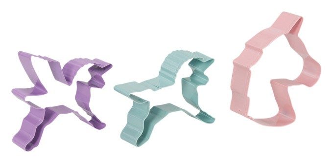 Ausstechformen Einhorn 3tlg.