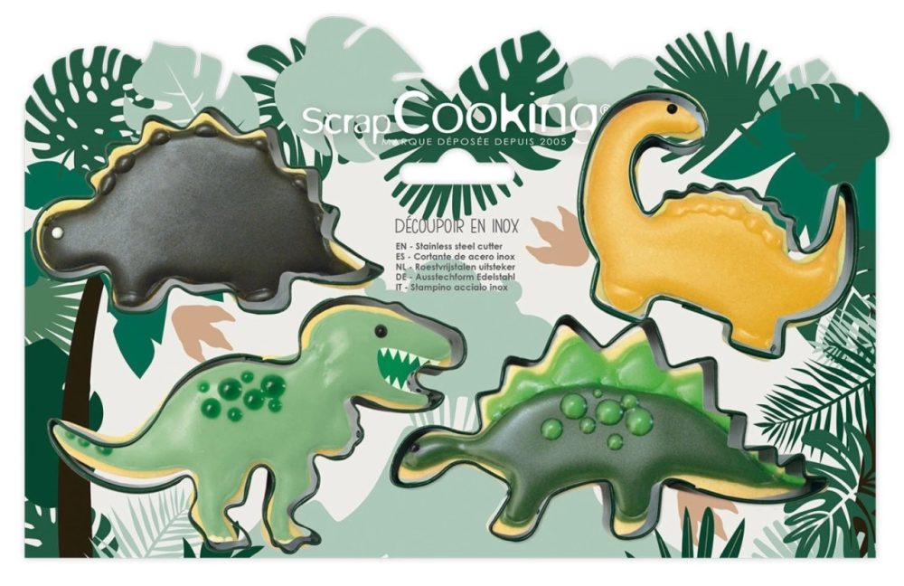 ScrapCooking - Ausstecher-Set, Set, Black