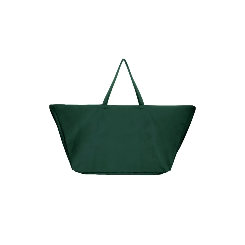 Big Long Tasche 35x45x90cm dark green Biobaumwolle