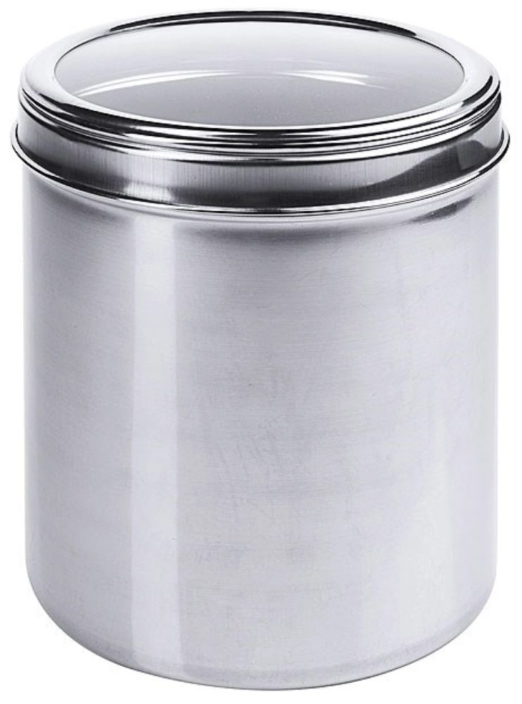 Dose mit Sichtdeckel 21.5 cm