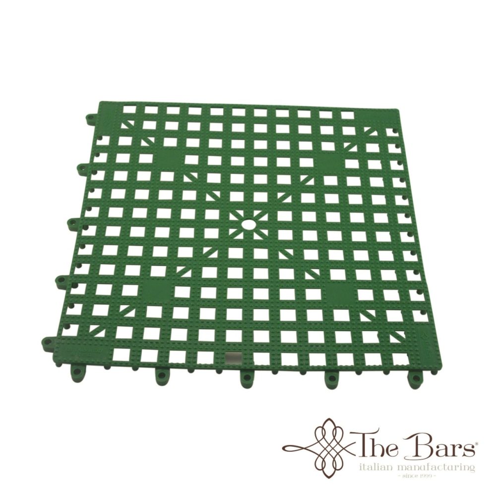 Interlocking Matten Green