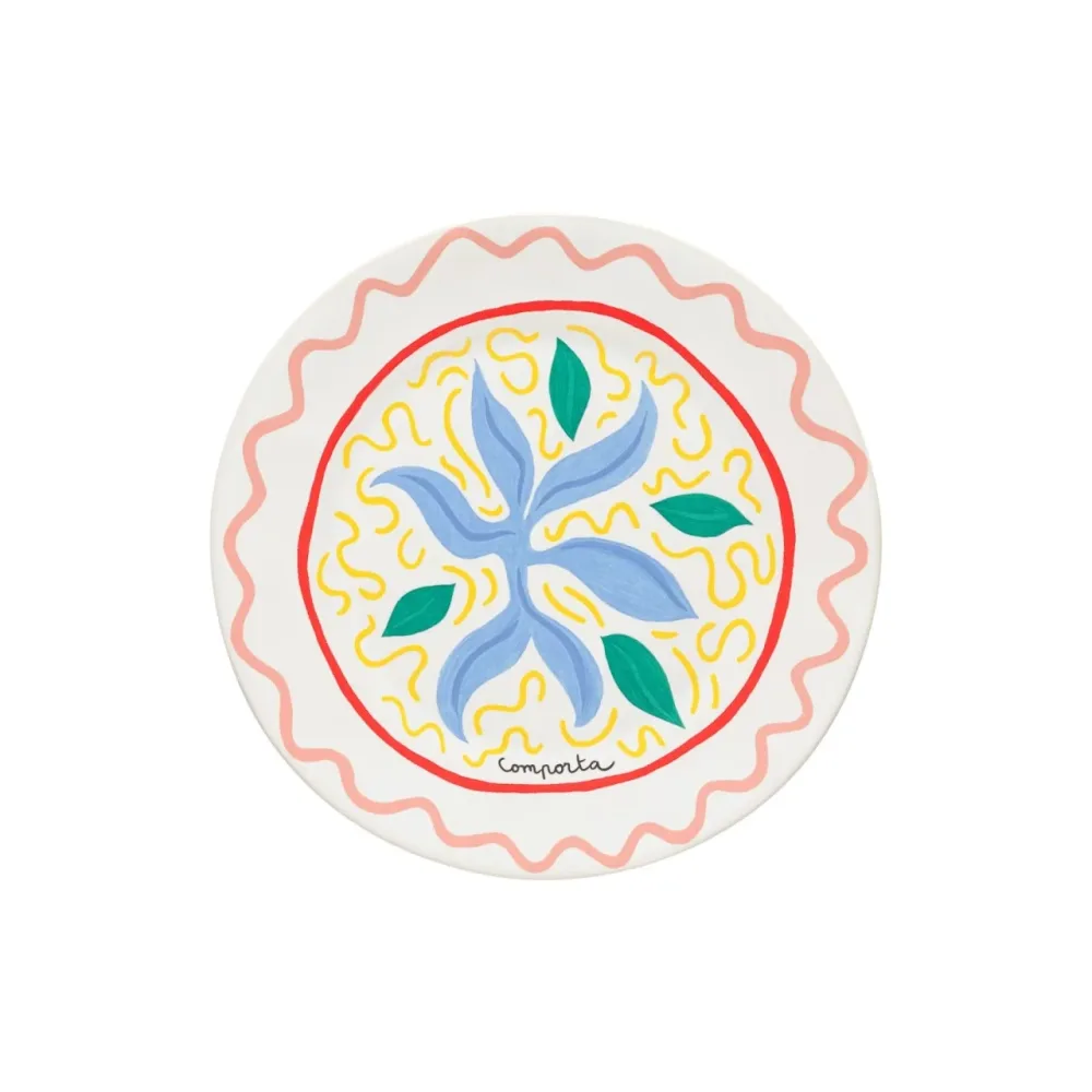 Handgefertigter Speiseteller „Summer Bliss“ Costa Nova