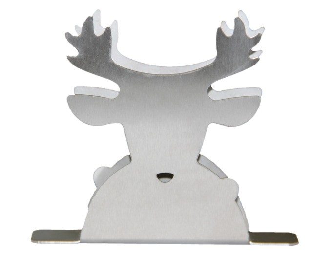 Serviettenhalter Hirsch Inox