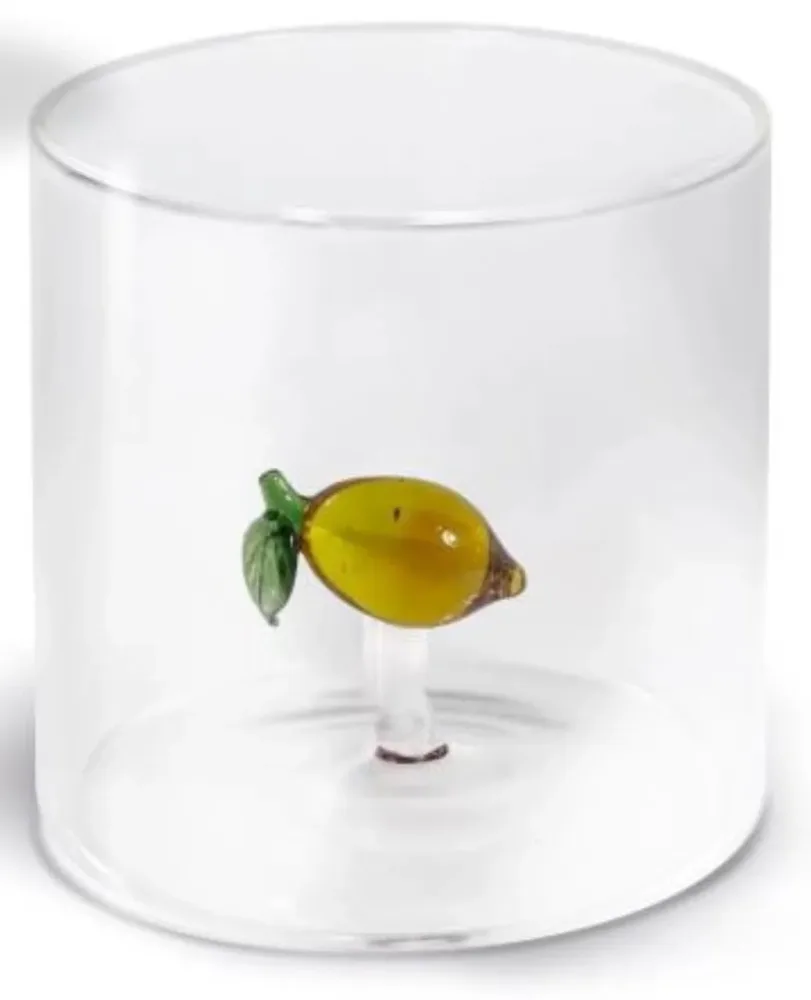Glas aus Borosilikat 250ml Limone