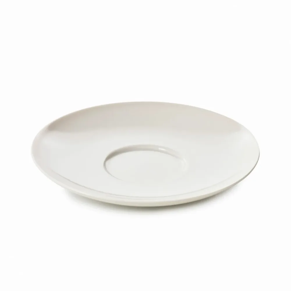 Madeleine Tee Untertasse D16cm H2.2cm alabaster weiss