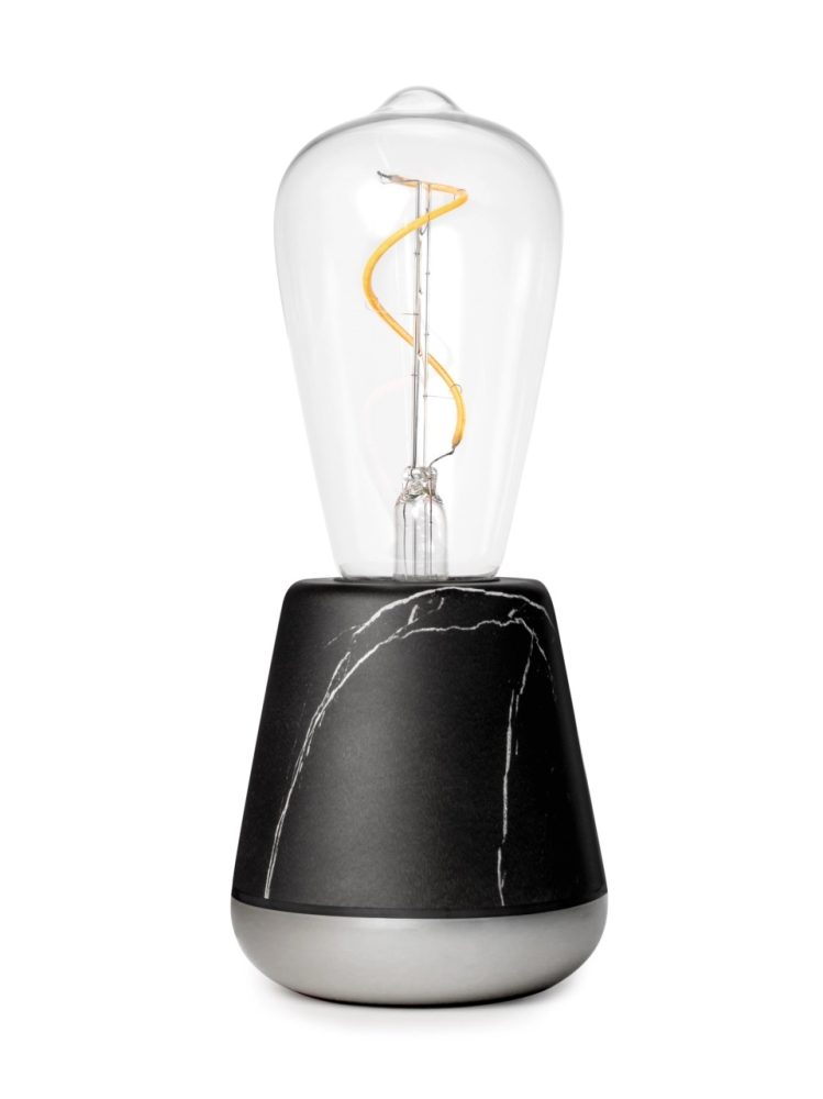 Humble Light one Marmor-Optik schwarz, 19.5x8.5 cm