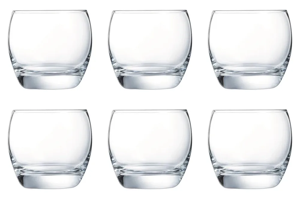 6er Set Salto Becher 0.32lt D8.9cm H8.3cm