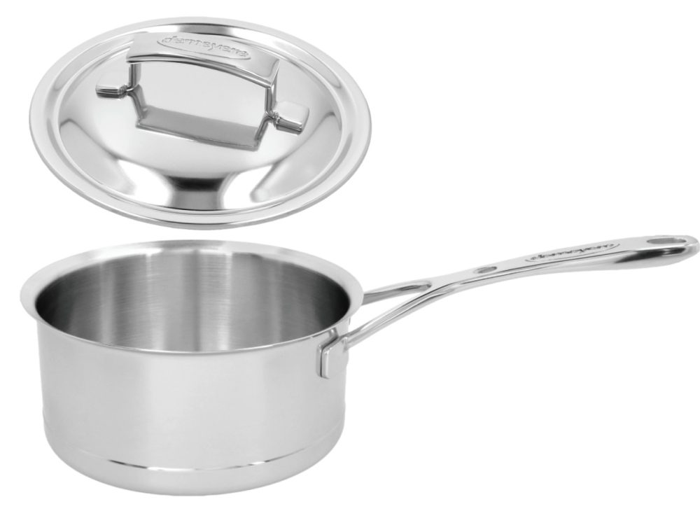 Silver 7 Stielkasserolle 18cm mit doppelwandigem Deckel