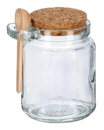 Zeller Vorratsglas mit Löffel 240ml