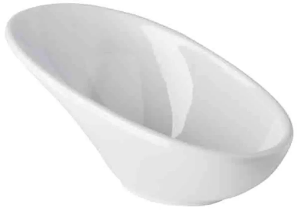Schale MINI 11,5x6cm, H5,5cm weiss