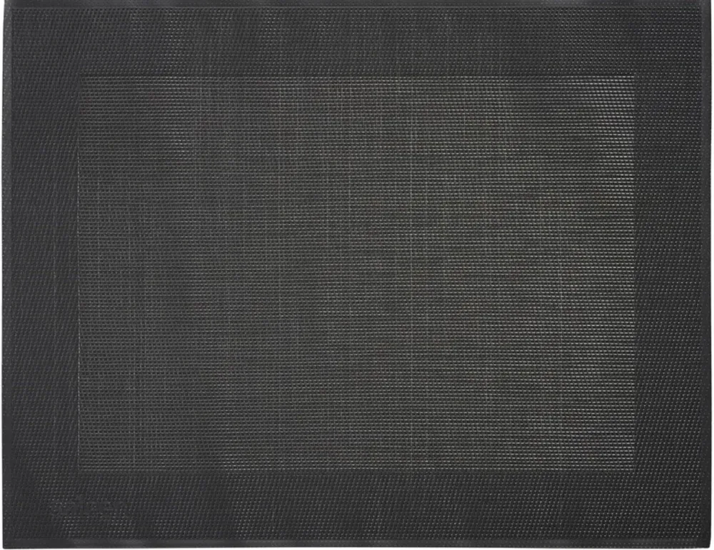 Tischset Rahmen, eckig, anthrazit, 32x42cm