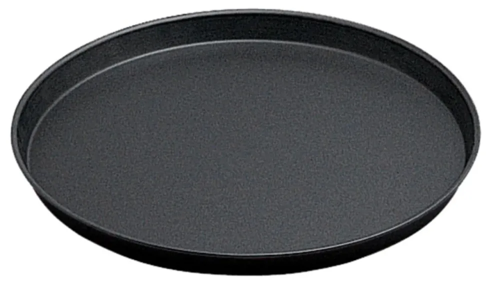 Pizzablech rund Boden Ø18cm, oben Ø20cm Blaublech