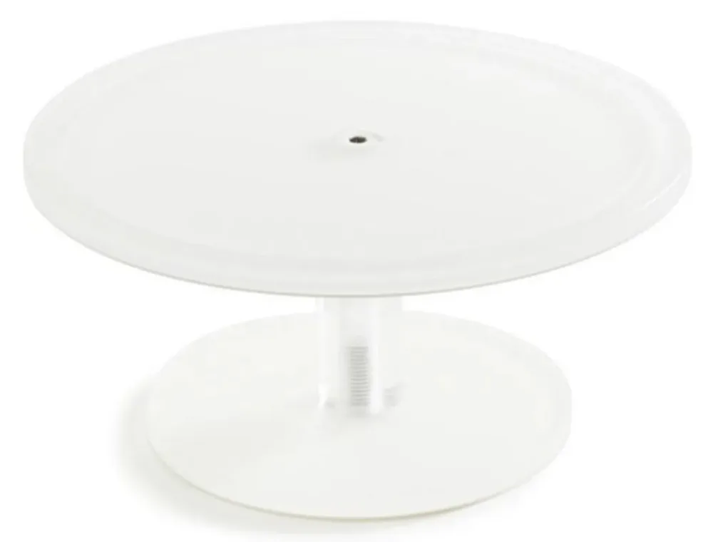 Sweety Tortenplatte D23 cm H11cm Nacryl weiss