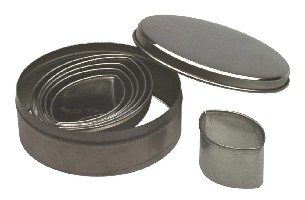 Teigausstecher Set 6tlg oval