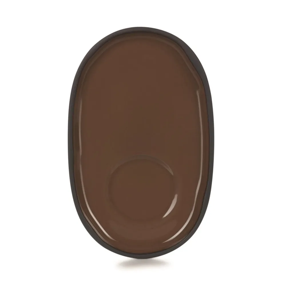 Caractère Untertasse, 13.5x8.3x1.2cm, tonka