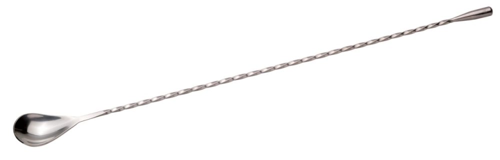 Mixlöffel 40cm Edelstahl Tropfenform