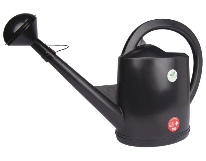 Giesskanne schwarz12l