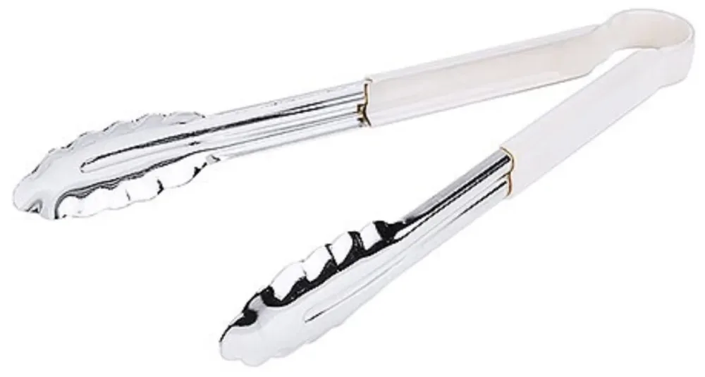 Küchenzange HACCP, weiss, 30cm