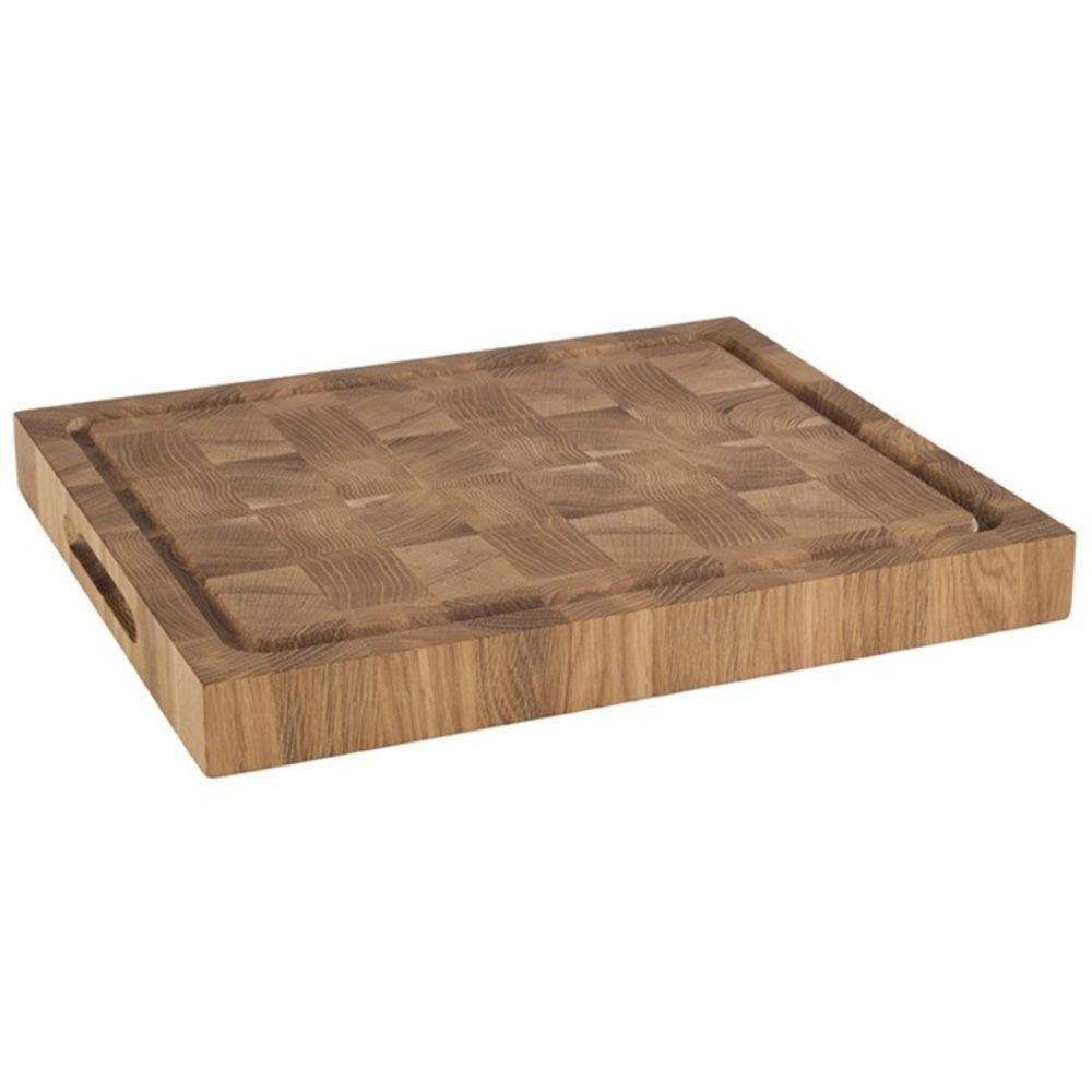 Buffetbrett-PROFI Eiche 38x32cm, H4.5cm