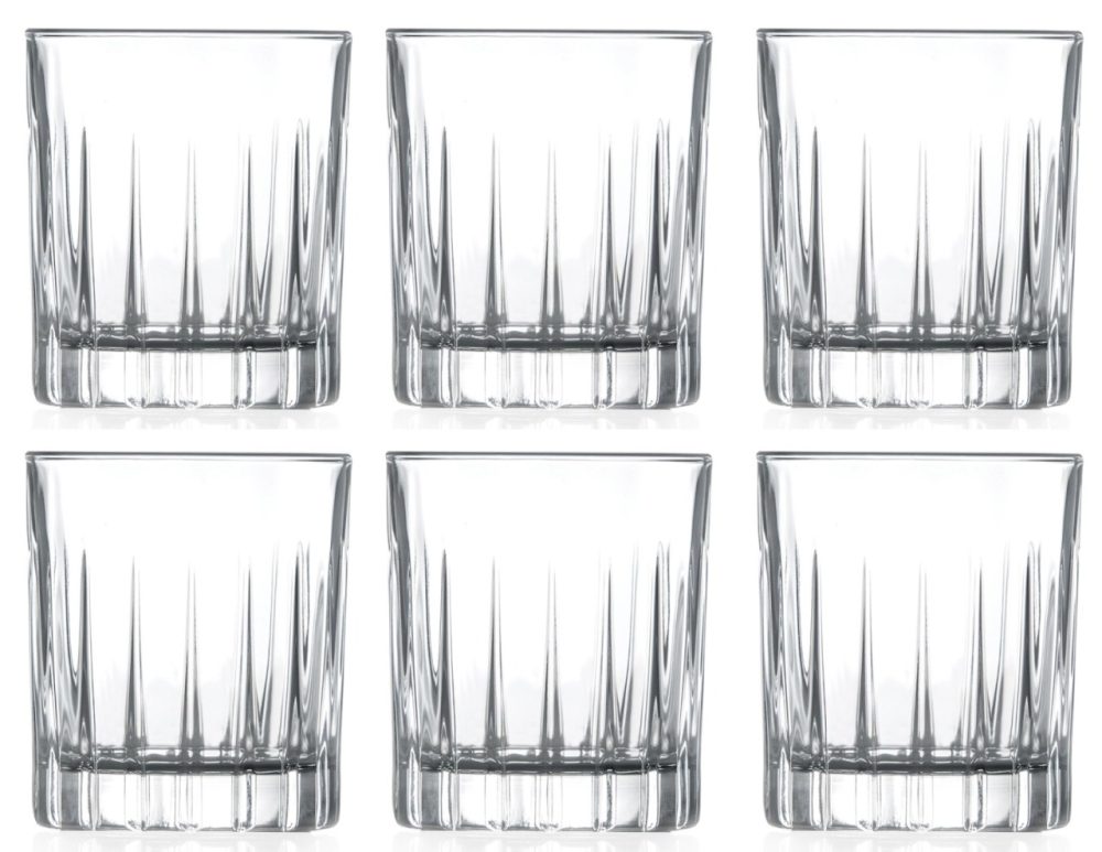 RCR - Shot-Glas, 6 Stück, 80 ml, Transparent