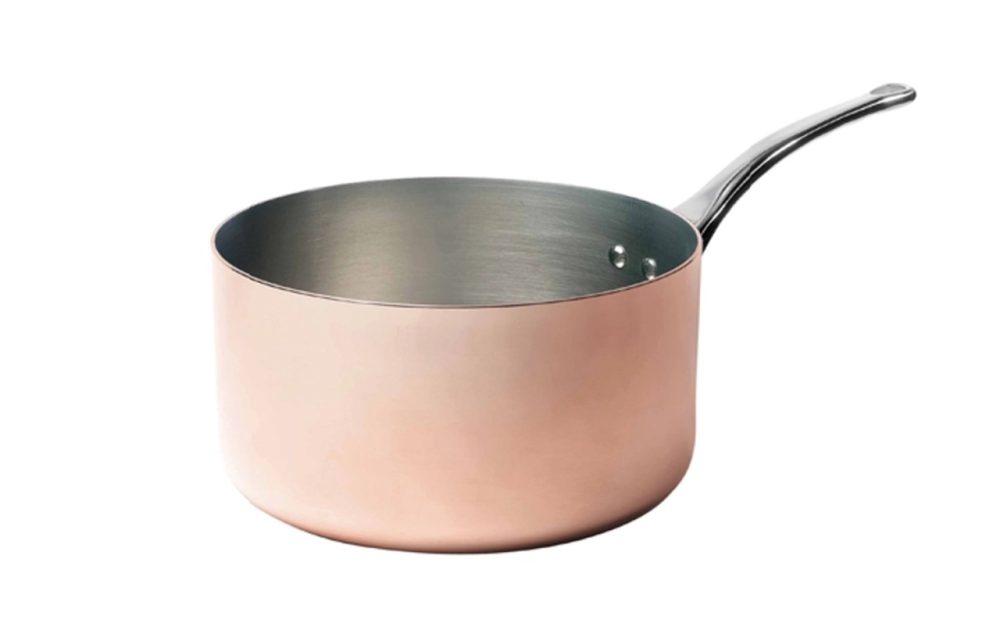 INOCUIVRE Stielkasserolle Kupfer/Edelst. D:16cm