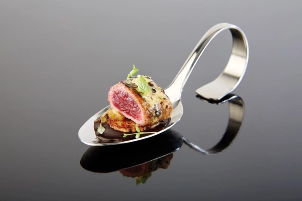APS Gourmetlöffel CLASSIC; 13 cm (L); silber