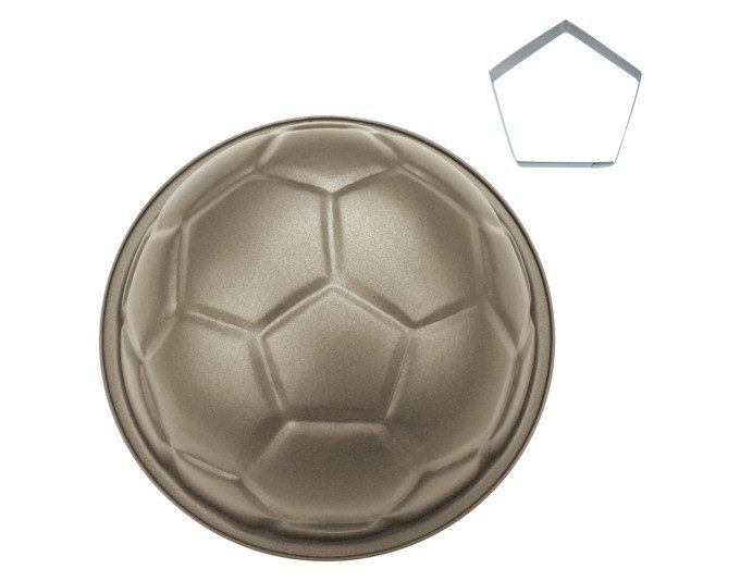 Motivbackform Fussball