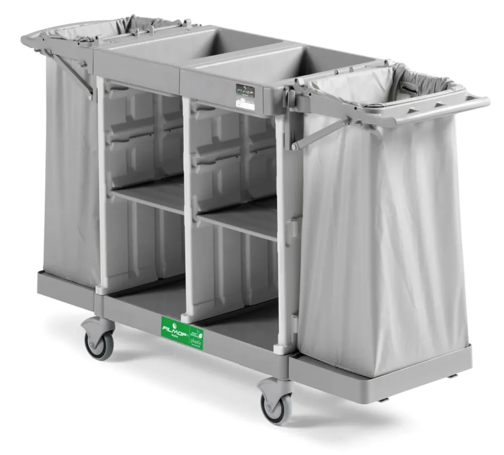 Servicewagen Reinigung 177x58cm H107cm