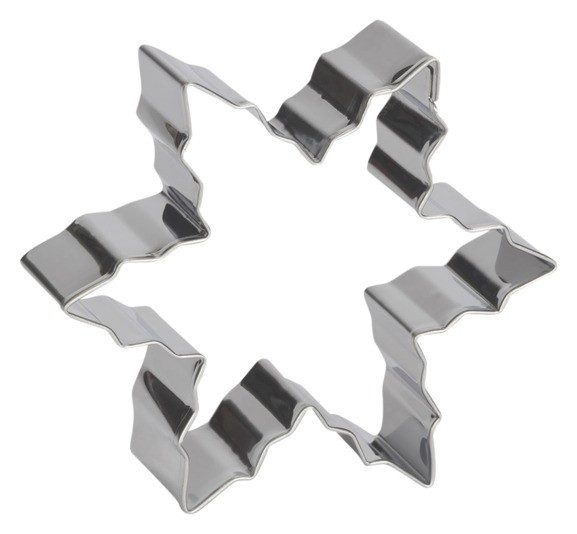 Ausstechform Schneeflocke 8 cm