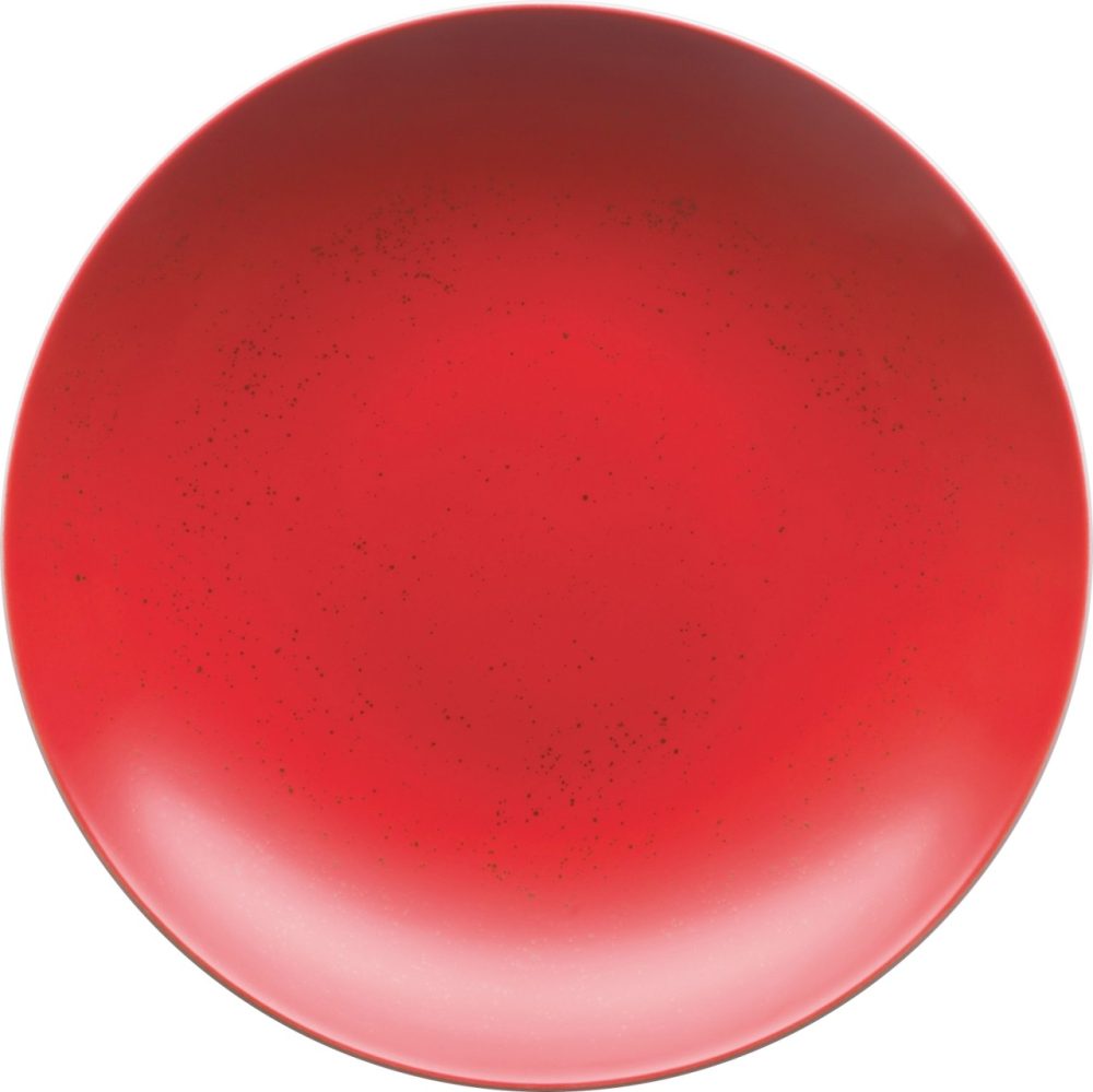 Pottery Unique Red Teller tief rund coupe 24cm