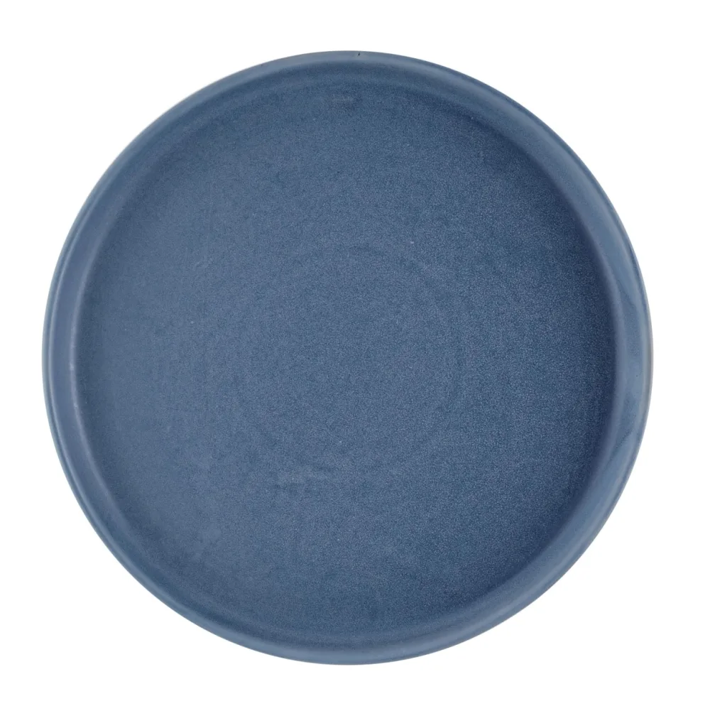 Emerge Oslo Blue Walled Teller flach 26cm
