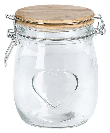 Vorratsglas Heart 750ml