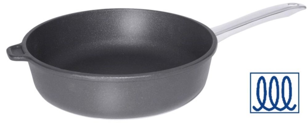 aluguss-Pfanne 24 cm tiefe Form, Induktionsgeeignet mi