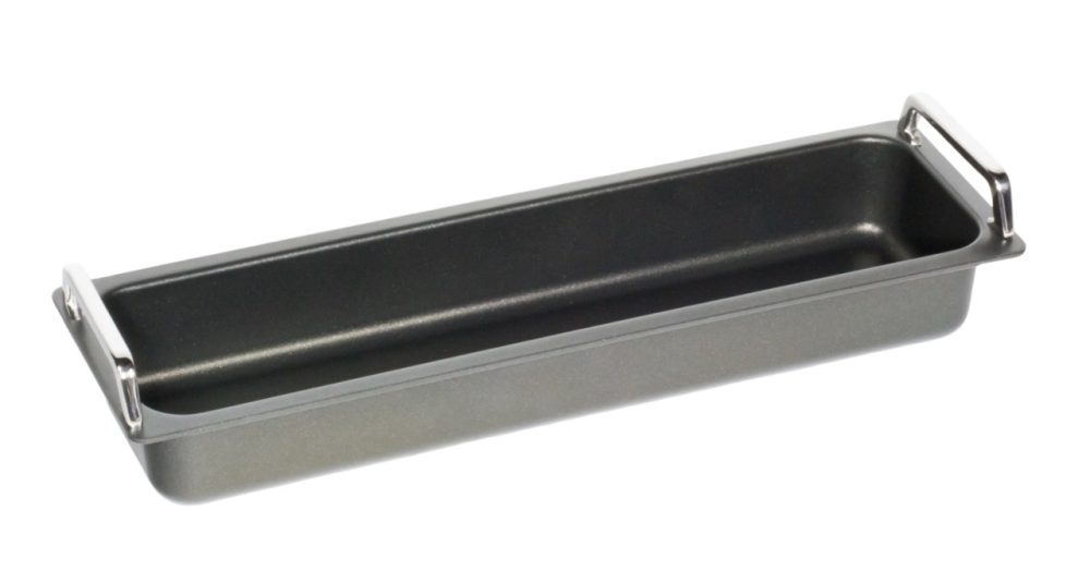Bratplatte tief Induktion GN 2/4, H5.5cm mit Griffen