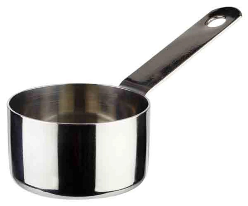 Stielkasserolle/ Serviertopf D5.5 H2.5cm 0.05ltr. Griff: