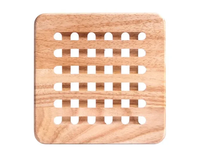 Topfuntersatz Buche 20x20cm