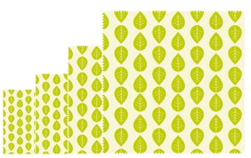 Nuts Innovations - Pflanzenwachstücher-Set, 4 Stück, Grün