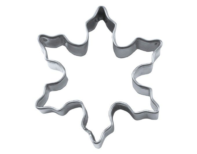 Ausstecher Eiskristall 4 cm